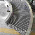 Packaging Industries Curved Conveyor Belt